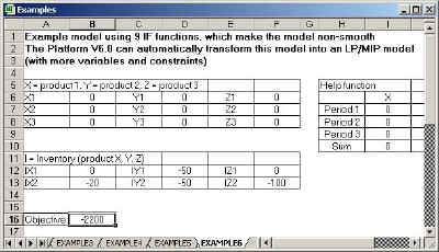 Example Model Using IF (55392 bytes)