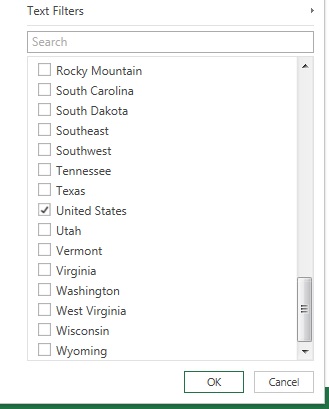 Select United States