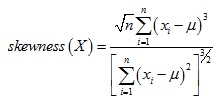 PsiSkewness Statistic Function