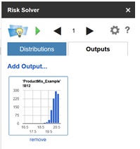 Risk Solver Add-on Output