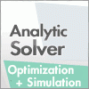 Simulation Optimization, Stochastic Optimization, Decision Trees, Sensitivity Analysis for Excel